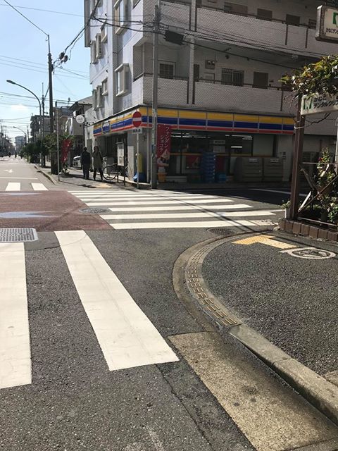 ミニストップのある交差点