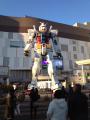お台場のガンダムは実物大？